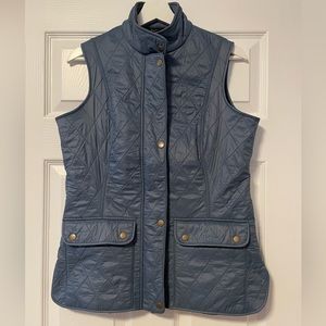 Barbour Women's Wray Gilet Quilted Vest in Blue - Size 8 M US